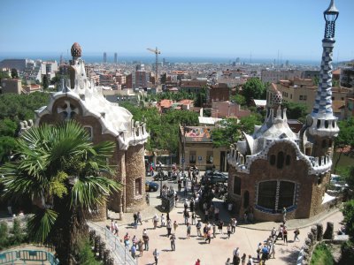 Park Guell, Barcelona, Spain