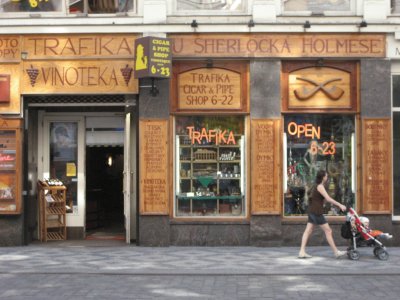 Sherlock Holmes Store, Prague, Czech Republic