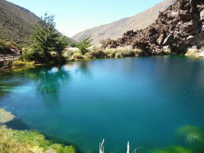 Laguna de la NiÃ±a Encantada. Mendoza. Argentina