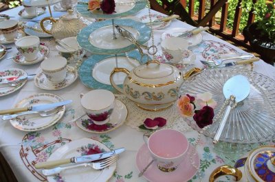 Vintage Tea Party Table