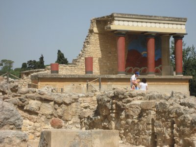 Palace of Knossos, Crete, Greece