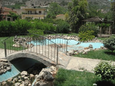 Garden, Knossos, Crete, Greece