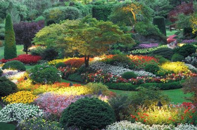 Beautiful Butchart Gardens-Victoria Canada