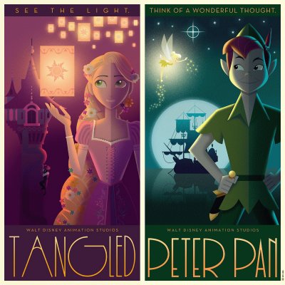 Rapunzel TinkerBell Peter