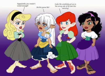 Aurora Kida Ariel Esmeralda