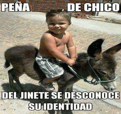 UN NIÃ‘O Y UN BURRO