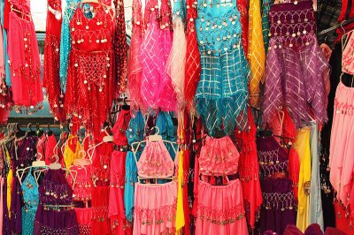 Colorful Belly Dancer Dresses