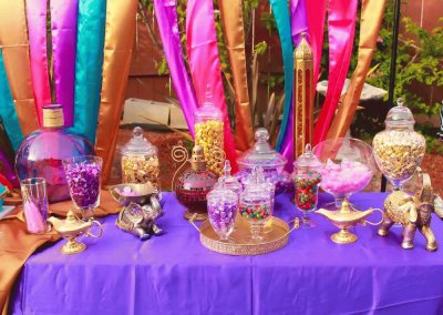 Aladdin Theme Party Table