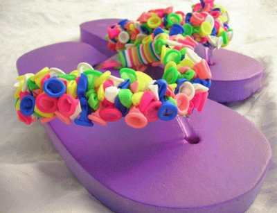 Creative Water Balloon Flip Flops