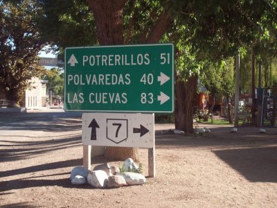 En Uspallata. Mendoza. Argentina