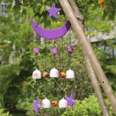 Charming Purple Wind Chimes