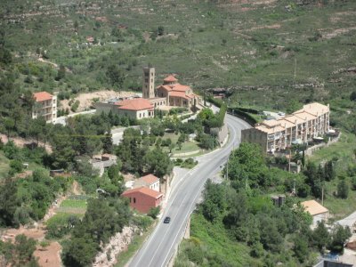 View from Montserrat Monastery, Spain