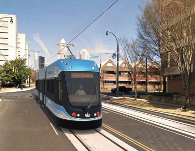 Charlotte streetcar rendition