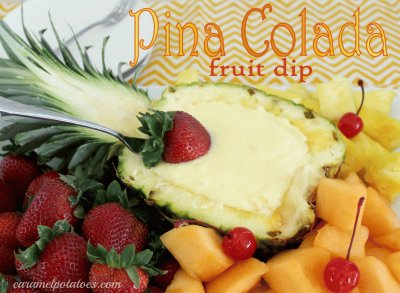 Pina Colada Yogurt Fruit Dip