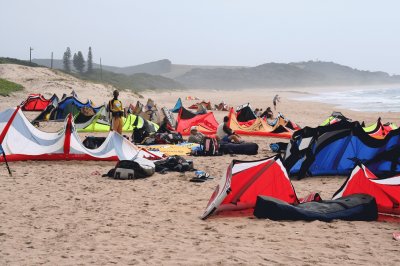 Kiting in Scottburgh - South Coast 2