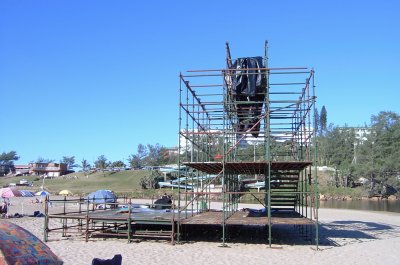 Beach scaffold - Scottburgh