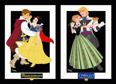 Prince SnowWhite Anna Kristoff