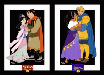 Mulan Shang Esmeralda Phoebus