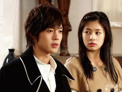 playful kiss