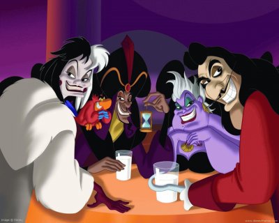 villanos de disney