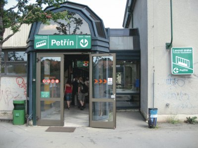 Funicular Stop, Prague, Czech Republic