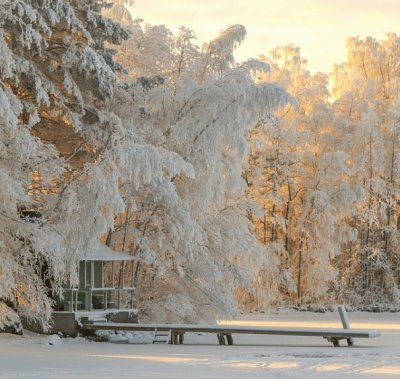 Invierno en Finlandia