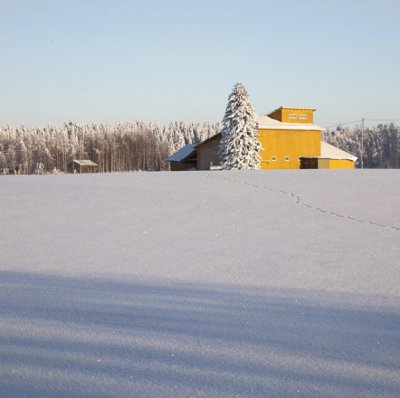 Nieve en Finlandia