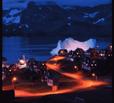 midnight in Greenland