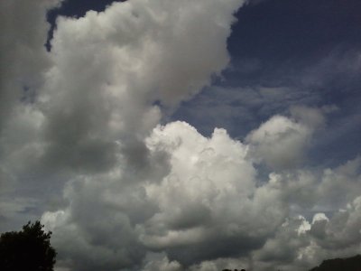 Nubes sobre Uruapan