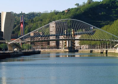 Bilbao / BrÃ¼cke v. Santiago Calatrava