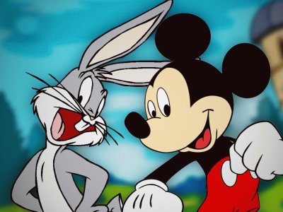 bugs bunny-mickey