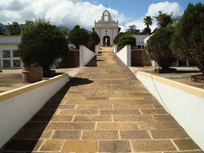 entrada al cementerio actual