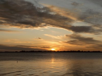 atardecer en ChascomÃºs