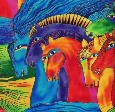 Colored Horses