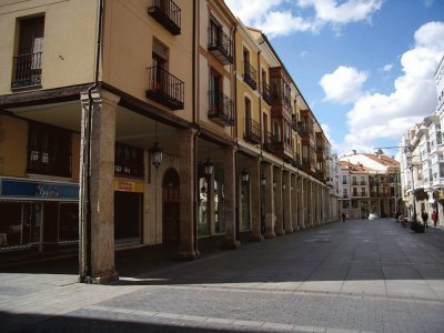 Calle Mayor de Palencia - EspaÃ±a