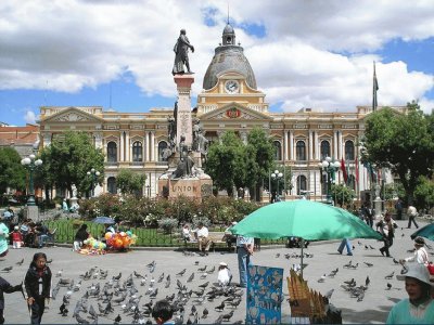 Plaza de Armas, La Paz - Bolivia