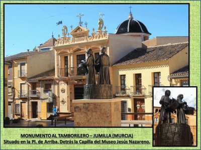 MONUMENTO AL TAMBORILERO - JUMILLA (MURCIA)