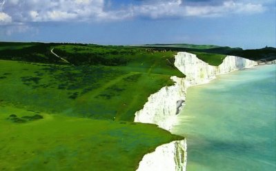 white cliffs of Dover