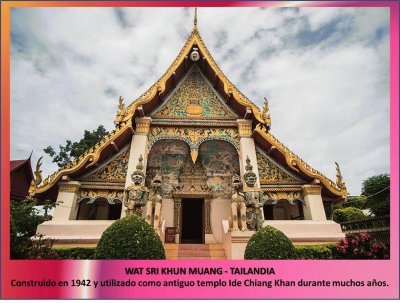 TAILANDIA - WAT SRI KHUN MUANG