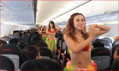 HAWAI EN EL AVION