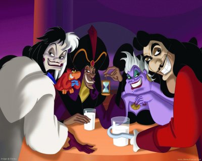 Cruella Jafar Ursula Hook