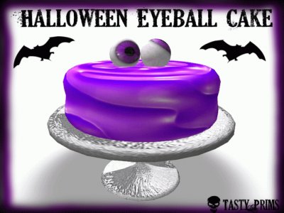 Halloween Eyeball Cake