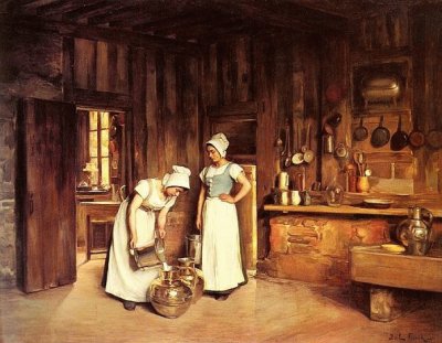 Franck Antoine Bail - Two Milkmaids