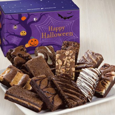 Gourmet Halloween Brownies