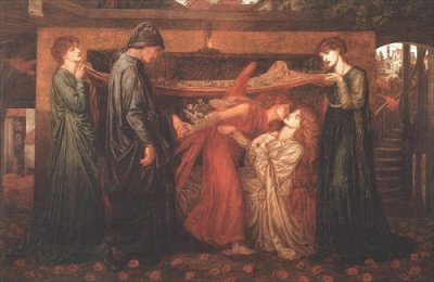 Dante Gabriel Rossetti- Dante 's Dream