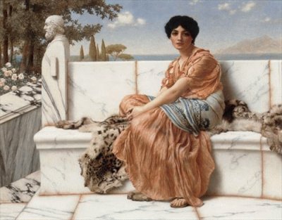 J.W.Godward -In the Days of Sappho