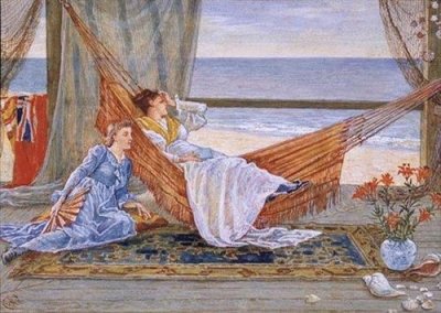 Walter Crane -In The Beach House