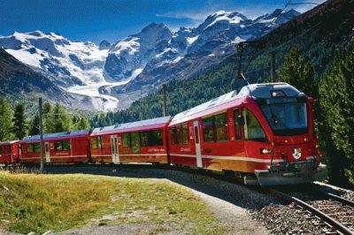 trenes y paisaje