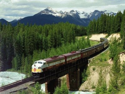 trenes y paisaje