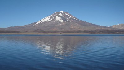 Laguna del Diamante. Mendoza. Argentina